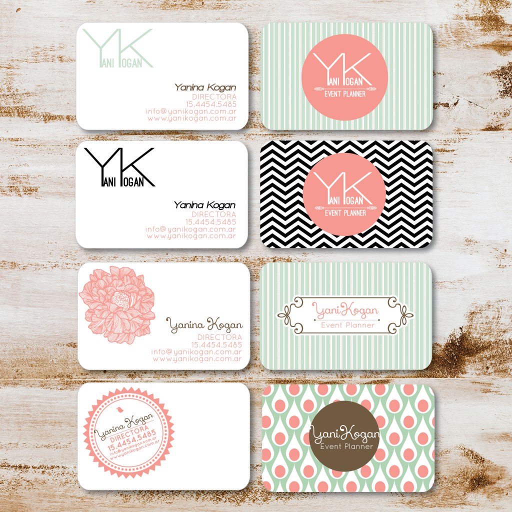 tarjetas personales para organizadores de eventos y wedding planners en Argentina